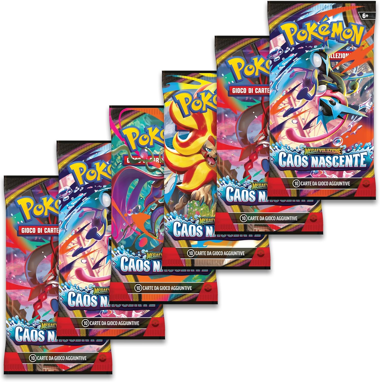 Pokémon - Busta singola Espansione Megaevoluzione Caos Nascente ITA