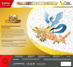 Pokémon - Collezione con poster dell’espansione 30° Anniversario ITA