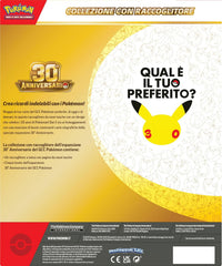 Pokémon - Collezione con raccoglitore dell’espansione 30° Anniversario ITA
