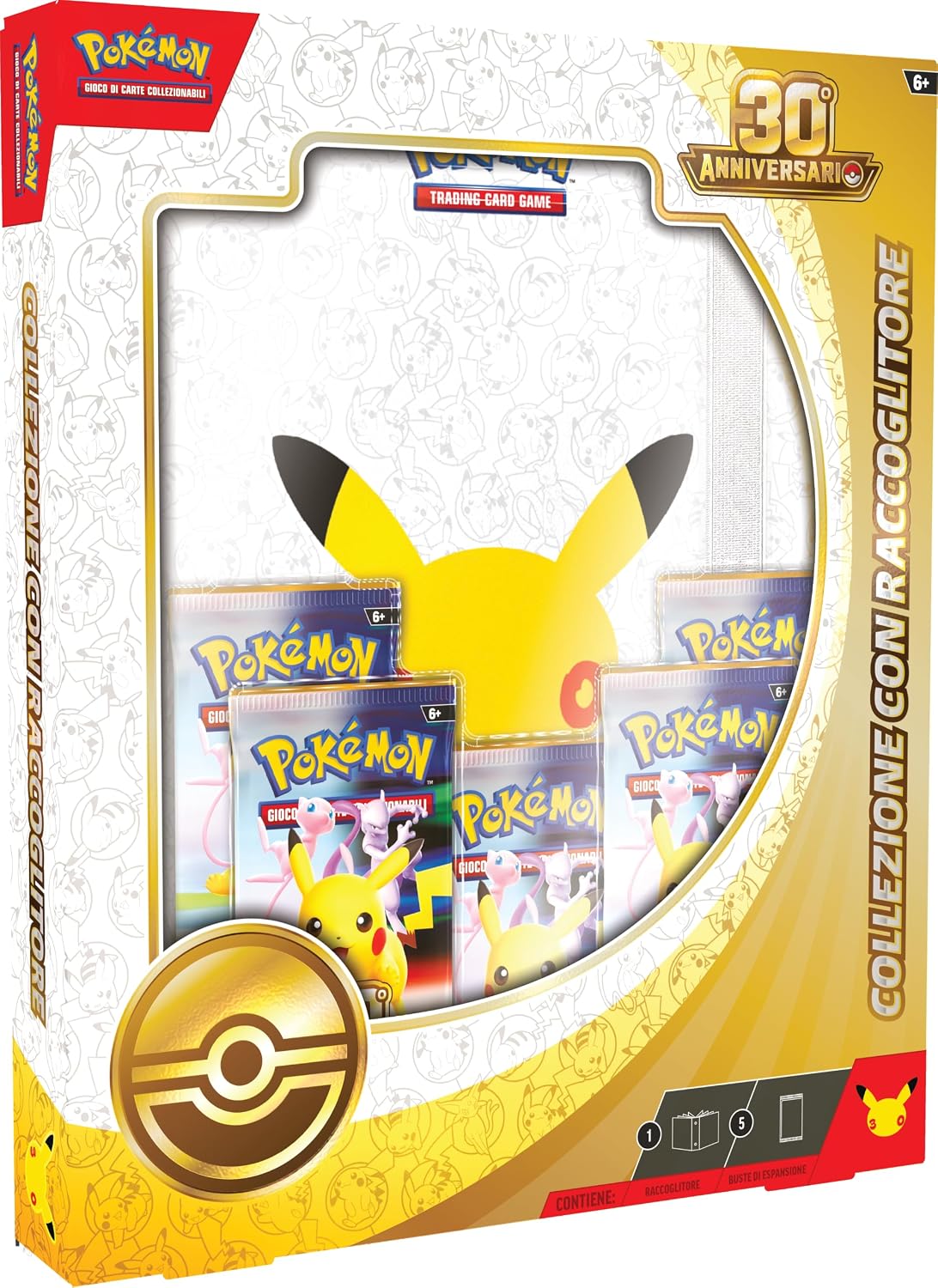 Pokémon - Collezione con raccoglitore dell’espansione 30° Anniversario ITA