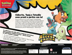 Pokémon - Collezione con spilla deluxe Compagni D'Avventura espansione Megaevoluzione Ascesa Eroica