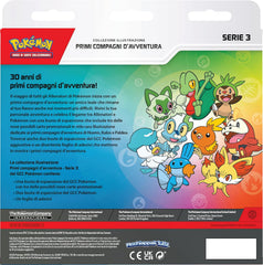 Pokémon - Collezione illustrazione Primi Compagni d’Avventura Serie 3