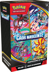 Pokémon - Confezione 6 buste espansione Megaevoluzione Caos Nascente ITA