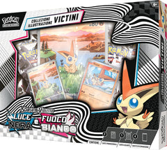 Pokémon - Luce Nera e Fuoco Bianco Collezione Illustrazione Victini 