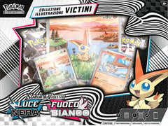 Pokémon - Luce Nera e Fuoco Bianco Collezione Illustrazione Victini 