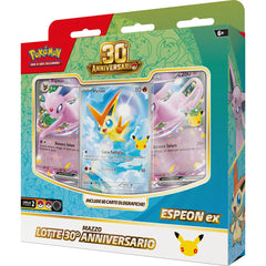 Pokémon - Mazzo Lotte Espeon Ex e Umbreon Ex 30° Anniversario ITA