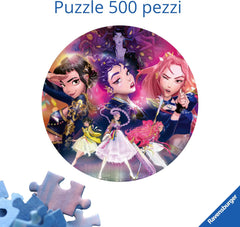 Puzzle K-Pop Demon Hunters 500 pz con poster