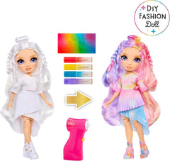 Rainbow High - Airbrush & Create Bambola con Kit Aerografo