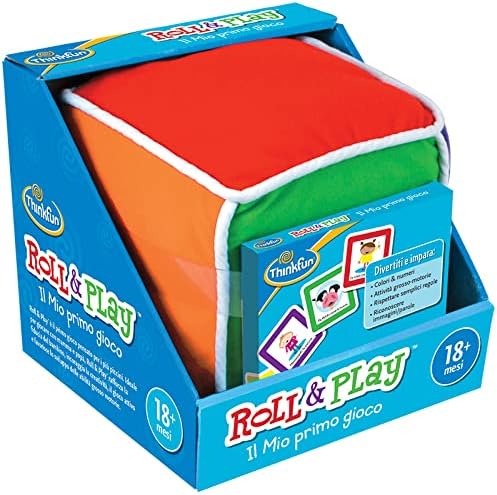 Roll and Play - Dado gigante di Peluche con carte azione