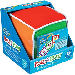 Roll and Play - Dado gigante di Peluche con carte azione