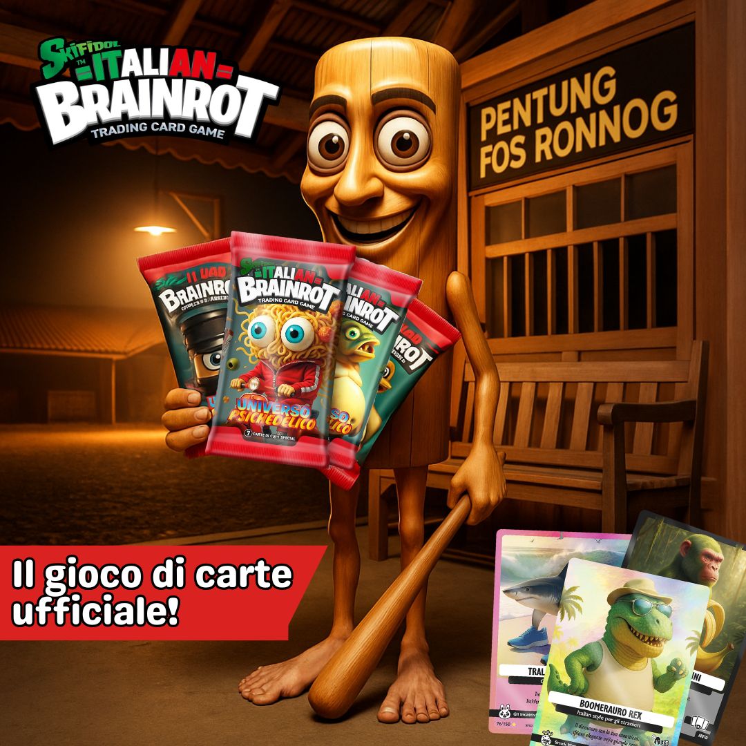 WENAUANG Italian Brainrot Carte Set, con 60 Carta da Collezione e 32 Adesivi, Breirot Figurine Carta, Gioco di Carte Psichedelico con Personaggi Unici, Regalo per Bambini, Ragazzi, Feste e Party WENAUANG Italian Brainrot Carte Set, con 60 Carta da Collezione e 32 Adesivi, Breirot Figurine Carta, Gioco di Carte Psichedelico con Personaggi Unici, Regalo per Bambini, Ragazzi, Feste e Party