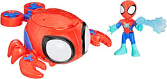 Spidey e i suoi fantastici amici - Set con action figure, veicolo e accessori