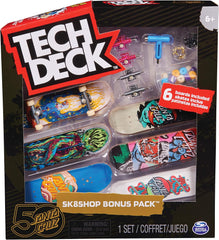 Tech Deck - Confezione Deluxe con 6 Mini Skate