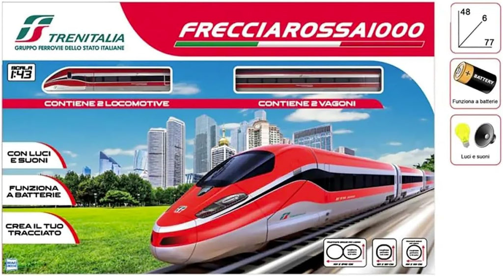 Trasportare Una Moto In Treno Treno Giocattolo Frecciarossa 1000
