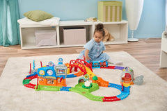 Vroom Vroom Go - Avventure in Treno Circuito Interattivo per bambini