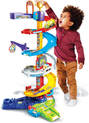 Vroom Vroom Go - Mega Circuito 2 in 1 Pista Macchinine a Spirale