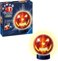 Puzzle 3D Zucca Halloween con Luce