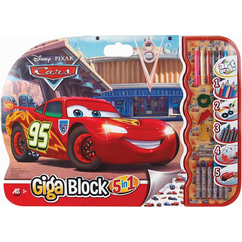 Disney Cars - Giga Block 5 in 1