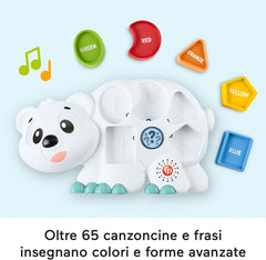 Fisher Price - Parlamici Fabietto Orsetto Forme E Colori