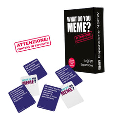 WHAT DO YOU MEME?- ESPANSIONE NSFW - YAS!GAMES - L’UNICO IN ITALIANO