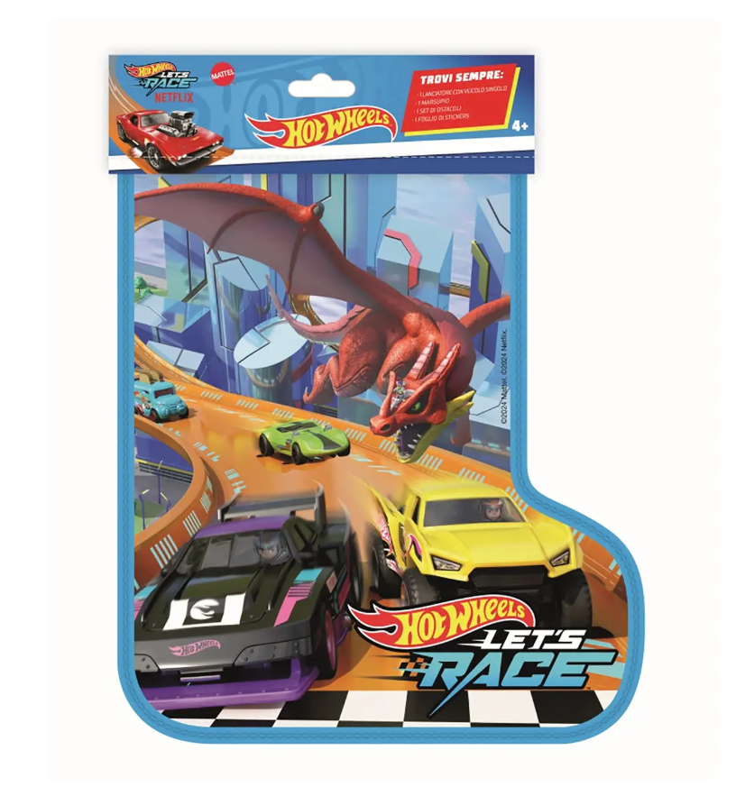 Calza della Befana Hot Wheels 2025