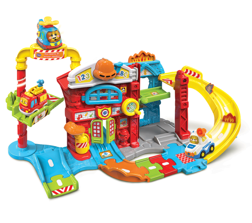 Vroom Vroom Go - Maxi caserma dei pompieri interattiva