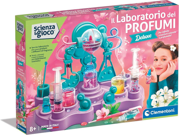 Clementoni IDEA – Set Fiori Profumati Fai Da Te Per Bambini 7+ – Crea Bouquet Con Petali, Steli E Vaso Personalizzabile