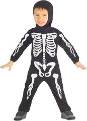 Costum3 Baby halloween 3-4 anni Scheletrino