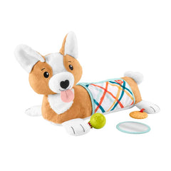 Fisher Price - Cuscino Corgi Tummy Time 3 in 1