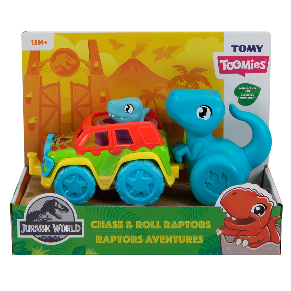 JURASSIC WORLD CHASE & ROLL RAPTORS