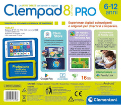 Clempad  8" Pro 6-12 Anni