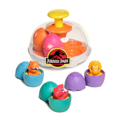 TOOMIES JURASSIC WORLD SPIN & HATCH DINO EGGS