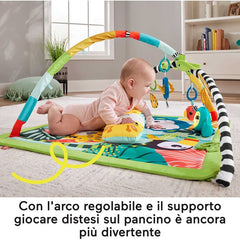 Fisher Price - Palestrina sensoriale Amici della Foresta 3 in 1