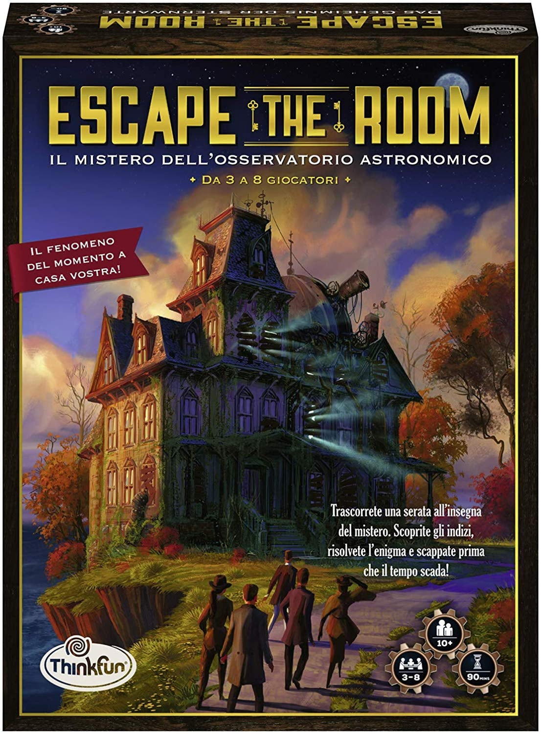 ThinkFun Escape the Room Il Mistero dell'Osservatorio 76368