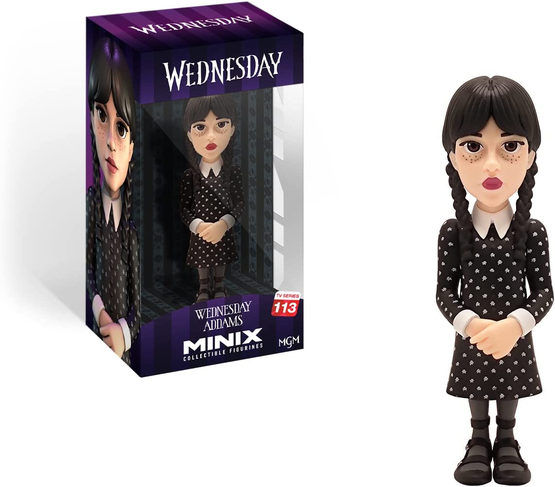 Minix - Personaggio Mercoledì Addams 12 cm