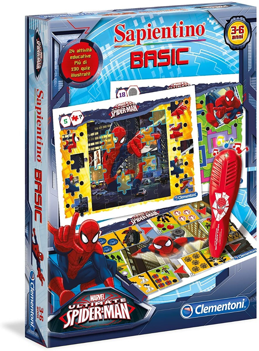 Clementoni - 13217 - Sapientino Penna Basic - Spiderman Ultimate