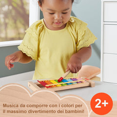 fisher price xilofono in legno per bambini