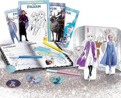 Lisciani - Zainetto Frozen Coloring e Drawing School