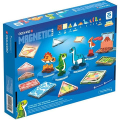 Geomag - Costruzioni magnetiche Magnetic Tiles Dino World 25 pezzi
