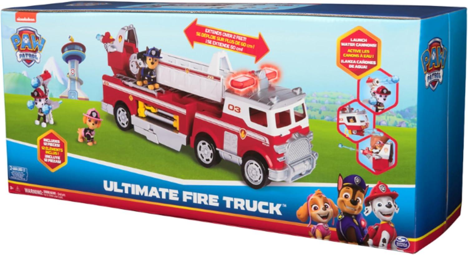 Paw Patrol Camion dei Pompieri di Marshall Rocco Giocattoli