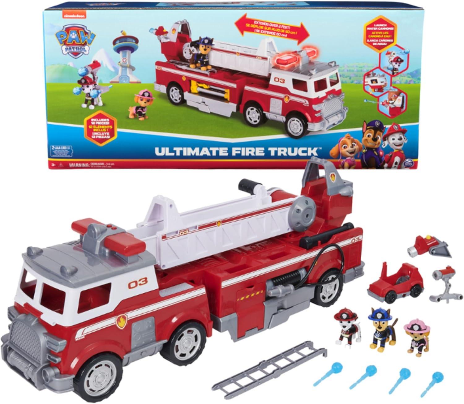 Combinaison à Capuche Paw Patrol Chase Ou Marshall - Garçon 18 Mois à 6 Ans - Pyjama Déguisement Officiel