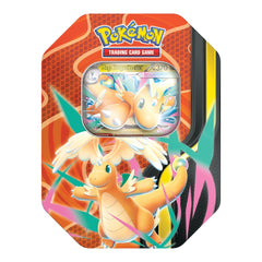 Pokémon - Tin da collezione Megaforze con 4 buste espansione mega dragonite