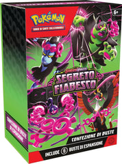 set carte espansione Pokémon Scarlatto e Violetto Segreto Fiabesco