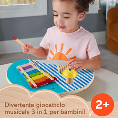 Fisher Price - Tavolino Musicale in legno