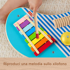 Fisher Price - Tavolino Musicale in legno