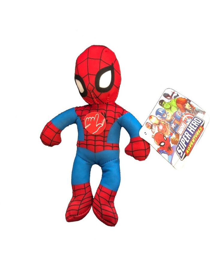 Peluche Spiderman Spider-man Giocattolo con ventosa Uomo Ragno Supereroe H  25cm