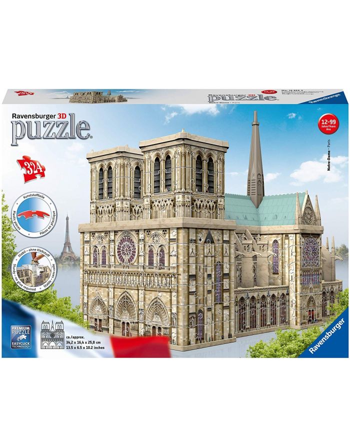 Puzzle 3D Maxi Notre Dame 12523