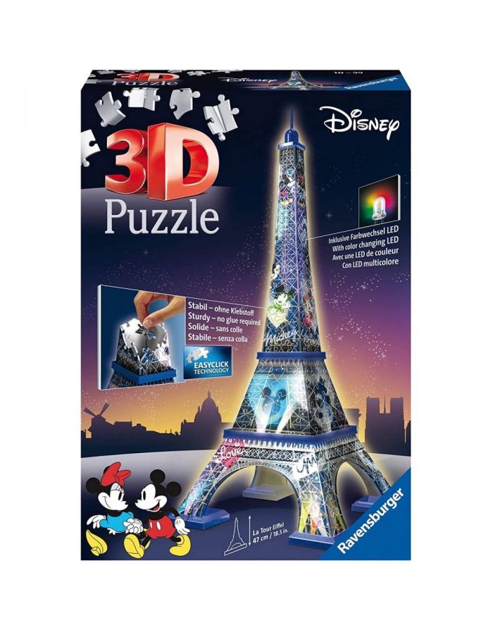 Ravensburger Puzzle 3D Tour Eiffel Disney