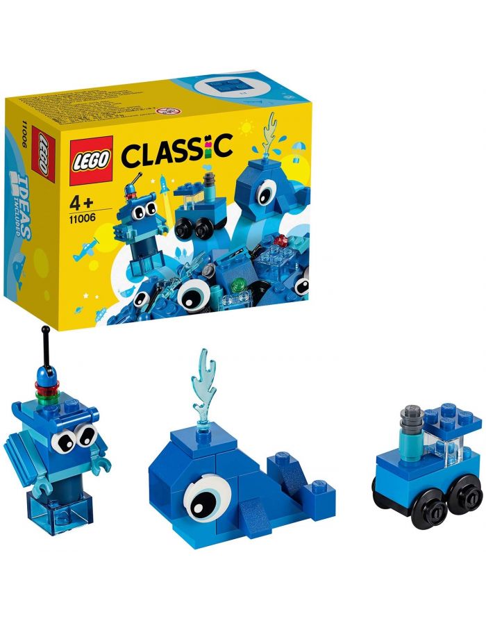 Lego Classic Mattoncini Blu Creativi 11006