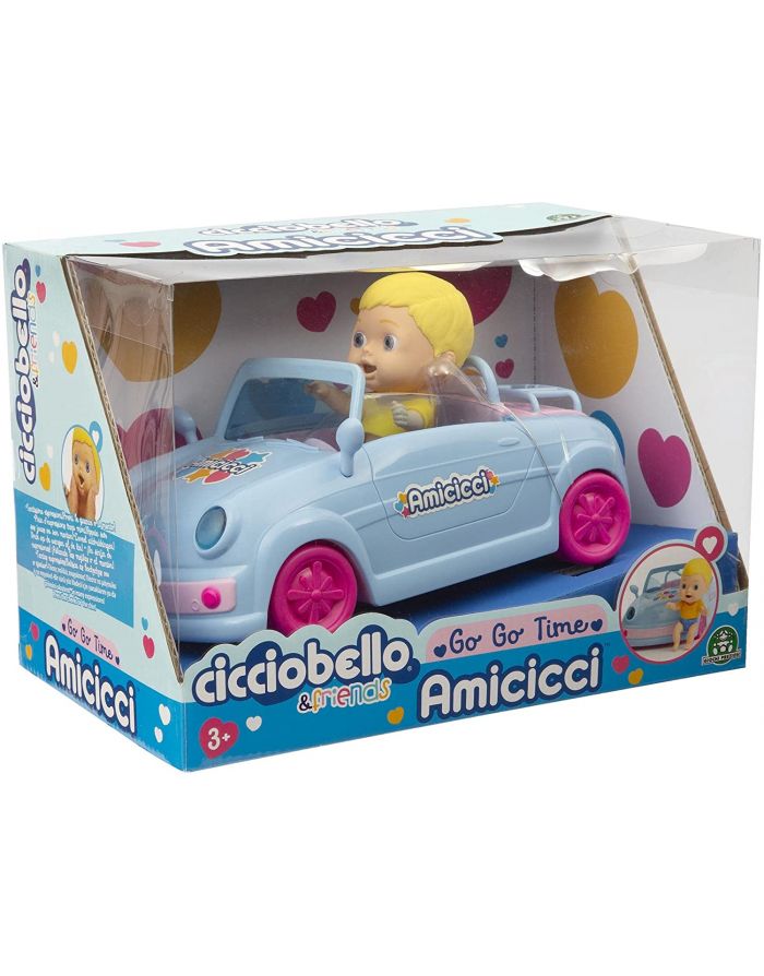 Cicciobello - Amicicci Auto Cabrio, incluso Mini Personaggio